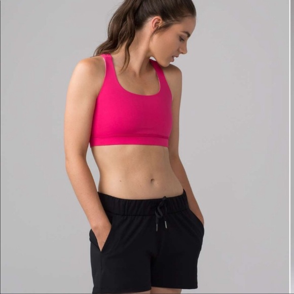 NWT Lululemon 10 Energy Bra Bon Bon Pink Criss Criss Straps - Picture 6 of 12